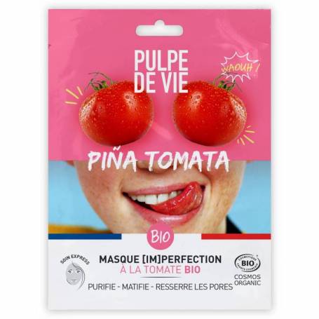 Masca pentru imperfectiuni, Pina Tomata, 1buc - Pulpe de Vie