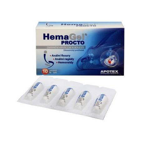 HemaGel Procto 10supozitoare - Good Days Therapy