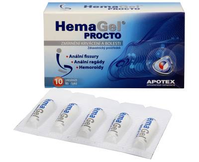Hemagel procto 10supozitoare - good days therapy