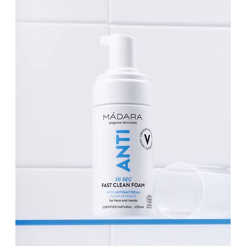 Spuma pentru curatarea mainilor si a fetei, 100ml - Madara