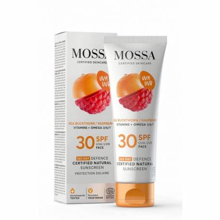 Crema de soare pentru fata SPF 30, 50ml - Mossa