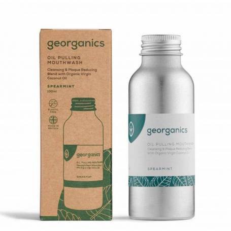 Ulei pentru igiena orala, Spearmint, 100ml - Georganics