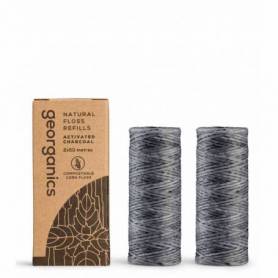 Ata dentara, Charcoal, 2buc x 50m - Georganics