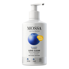 Sapun lichid pentru mAini Si corp, Love Clean, 300ml - Mossa