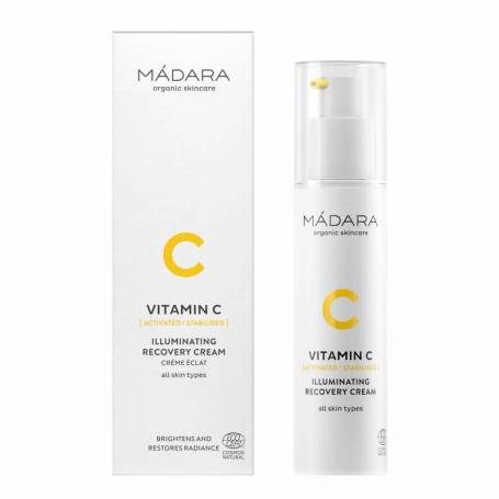 Crema reparatoare iluminatoare, Vitamin C, 50ml - Madara