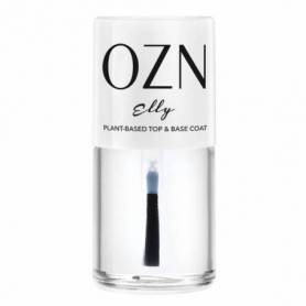 Top si Base Coat natural, Elly,12ml - Ozn Vegan Nailpolish
