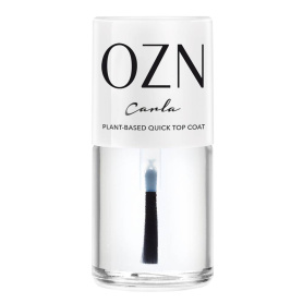 Top Coat natural cu uscare rapida, Carla, 12ml - Ozn Vegan Nailpolish