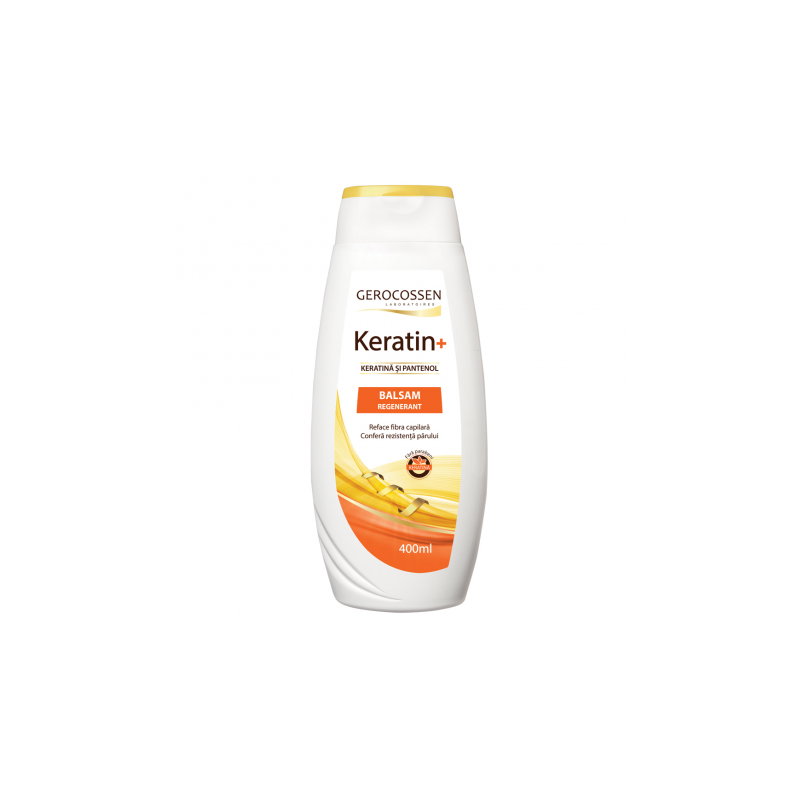 Balsam Regenerant cu keratina si pantenol, Keratin+, 400ml -