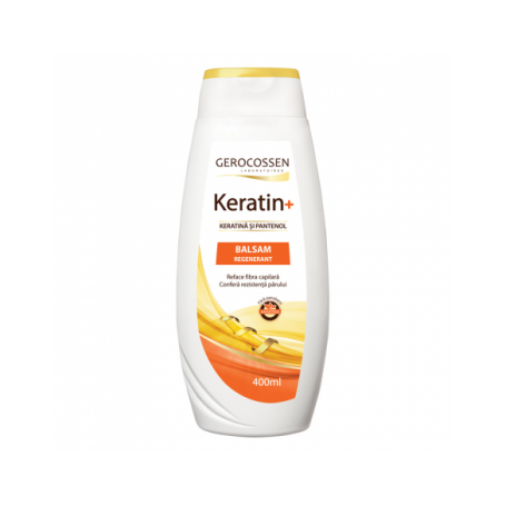 Balsam Regenerant cu keratina si pantenol, Keratin+, 400ml - Gerocossen