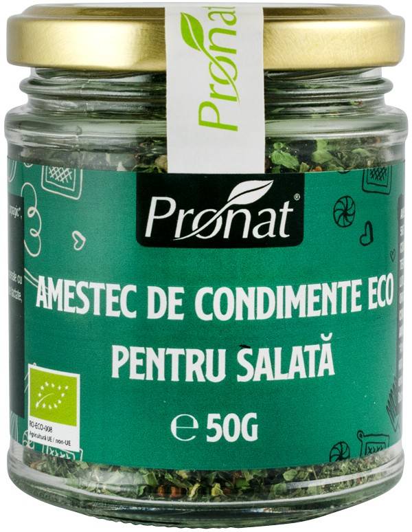 Amestec De Condimente Pentru Salata, 50g - Pronat
