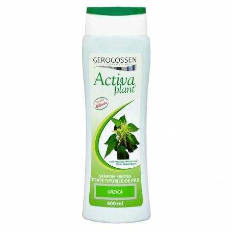 Sampon cu urzica, Activa Plant, 400ml - Gerocossen