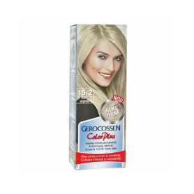 Vopsea de par, nuanta 15.2 blond argintiu, Color Plus, 50g - Gerocossen