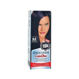 Vopsea de par, nuanta 8.2 aubergine, Color Plus, 50g - Gerocossen