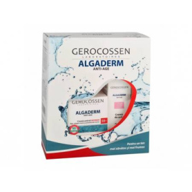 Set cadou crema antirid intensiv 55+ si Crema ochi, Algaderm - Gerocossen