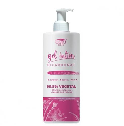 Gel Intim 99.5%vegetal Cu Bicarbonat, 200ml - Ceta