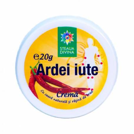 Crema cu ardei iute, 20g - Steaua Divina