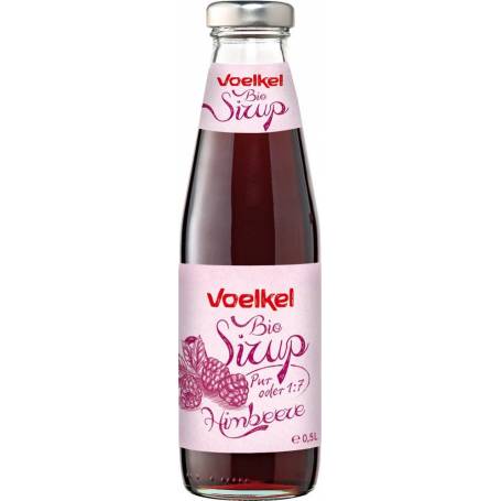 Sirop de zmeura 1:7, eco-bio, 500ml - Voelkel