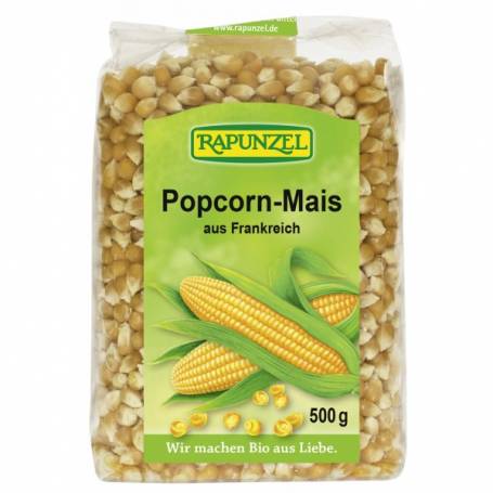 Porumb pentru popcorn, eco-bio, 500g - Rapunzel