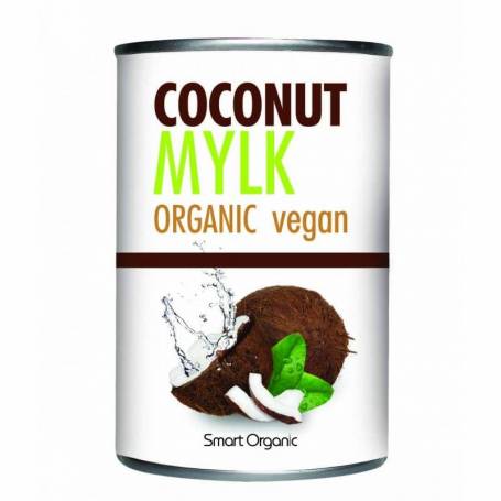 Lapte de cocos (50%) 400ml, eco-bio, Smart Organic