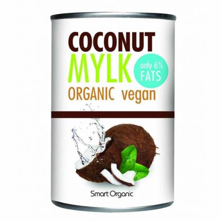 Lapte de cocos cu continut redus de grasime, eco-bio, 400ml - Smart Organic
