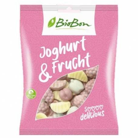 Jeleuri acrisoare de iaurt si fructe, eco-bio, 100g - BioBon