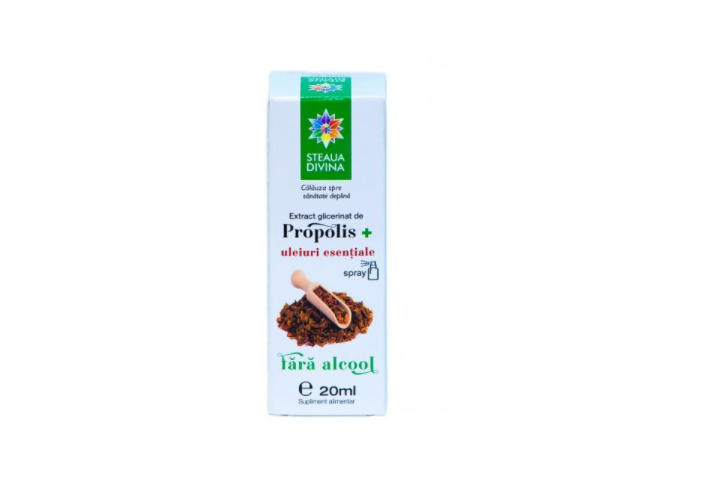 Extract glicerinat de propolis, 20ml - steaua divina