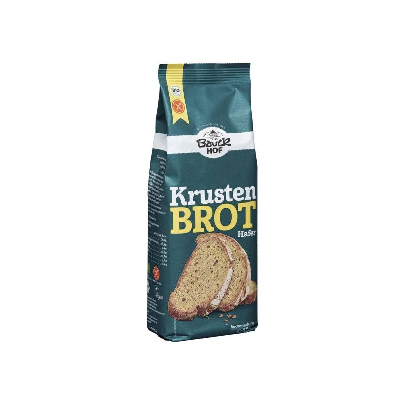 Mix pentru paine crocanta, fara gluten, eco-bio, 500g - Bauck Hof