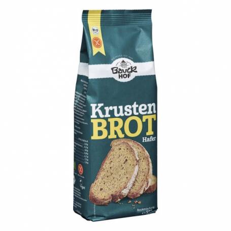 Mix pentru paine crocanta, fara gluten, eco-bio, 500g - Bauck Hof