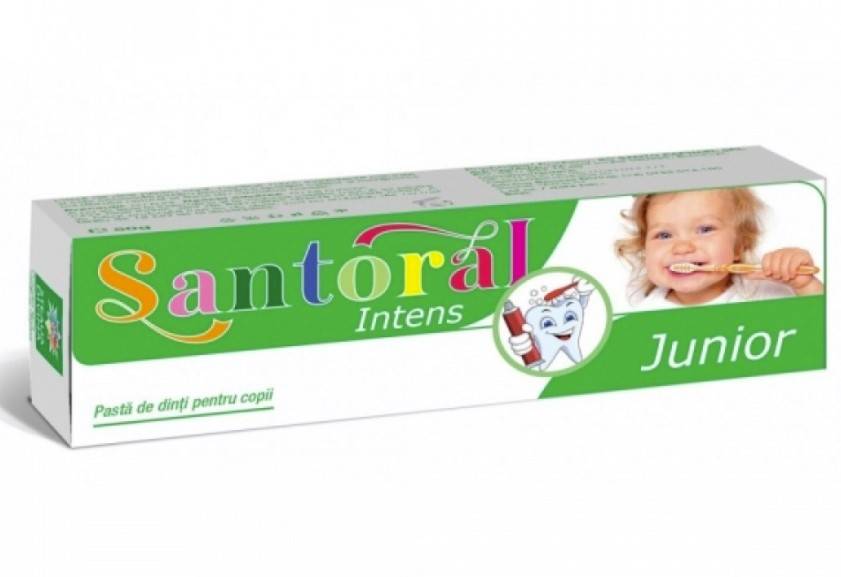 Pasta dinti santoral intens junior, 50g - steaua divina