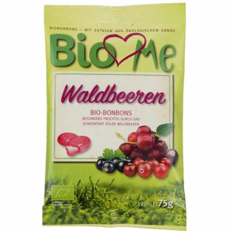 Bomboane cu fructe de padure, eco-bio, 75g - BIO Loves Me