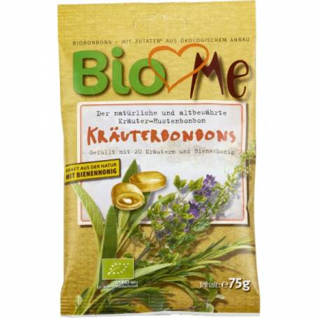 Bomboane cu plante si miere, eco-bio, 75g - BIO Loves Me