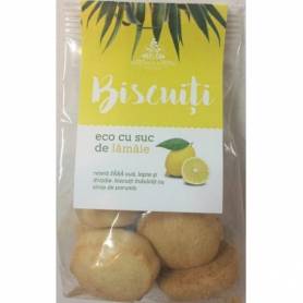 Biscuiti cu suc de lamaie, eco-bio, 250g - Moringa Eur