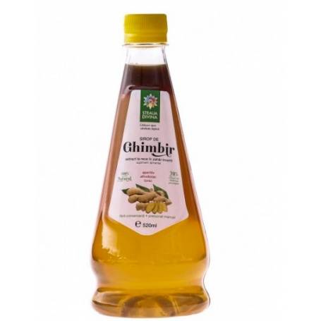 Sirop de ghimbir, 520ml - Steaua Divina