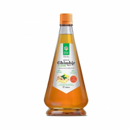 Sirop de ghimbir si lamaie, 520ml - Steaua Divina