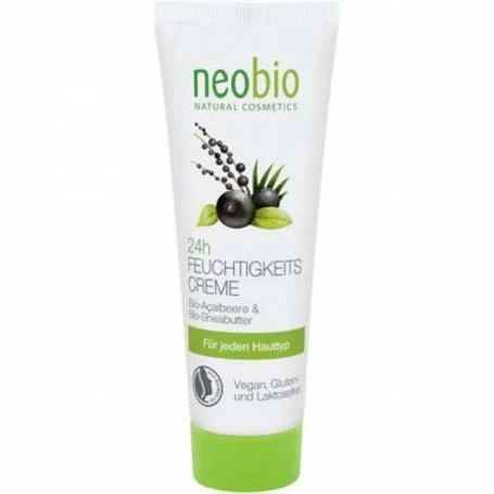 Crema hidratanta 24H cu unt de shea si Acai, 50ml - NeoBio