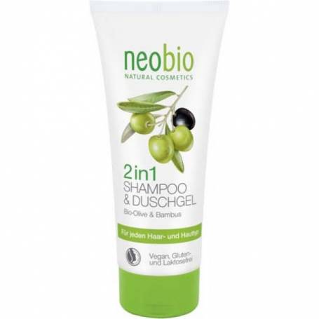 Gel de dus si sampon 2 in 1, 200ml - NeoBio