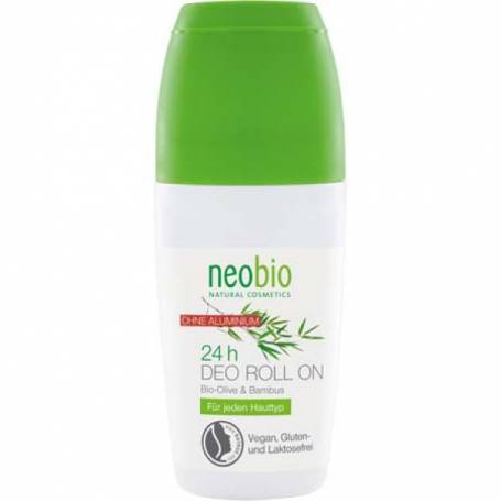 Roll-on cu masline si bambus, fara aluminiu, 50ml - NeoBio