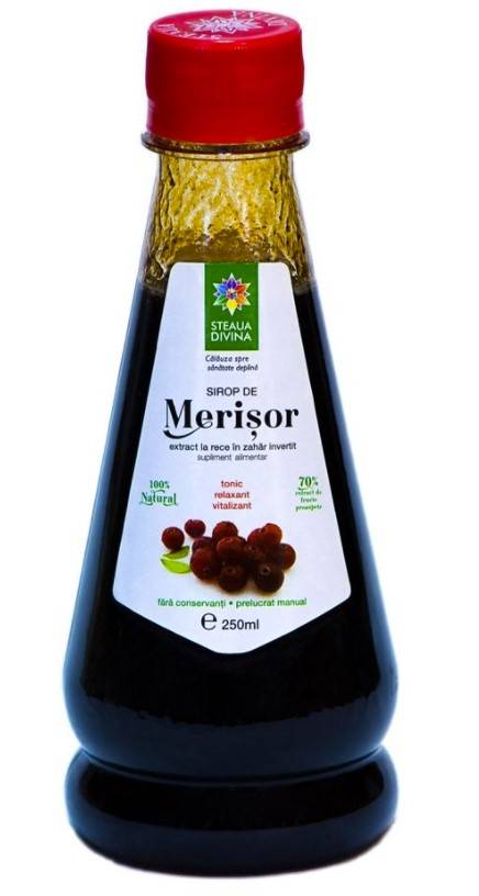 Sirop de merisor, 250ml - steaua divina