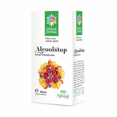 Tinctura AlcoolStop, 50ml - Steaua Divina