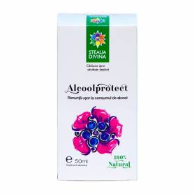 Alcoolprotect extract hidroalcoolic, 50ml - Steaua Divina