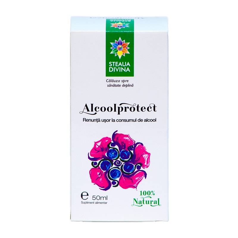 Alcoolprotect extract hidroalcoolic, 50ml - steaua divina