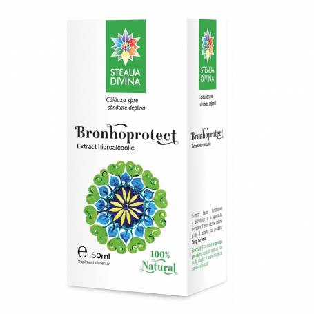 Bronhoprotect tinctura, 50ml - Steaua Divina