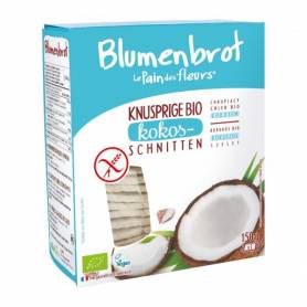 Paine crocanta cu cocos, fara gluten, eco-bio, 150g - Blumenbrot