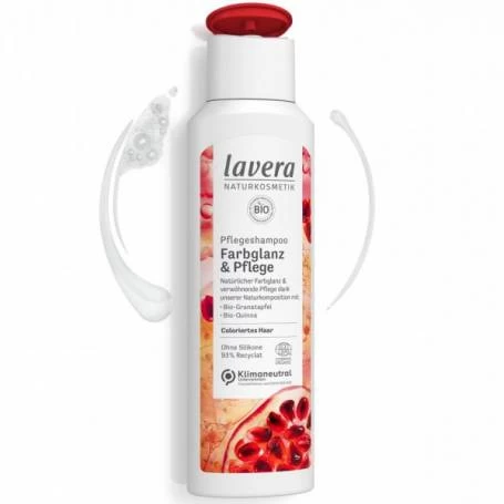 Sampon pentru ingrijirea si stralucirea parului vopsit, 250ml - Lavera