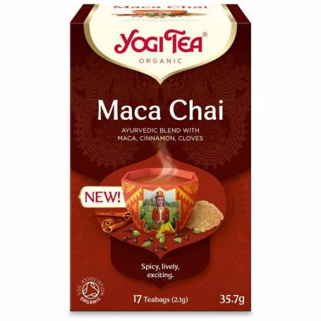 Ceai Maca Chai, eco-bio, 17pl, Yogi Tea
