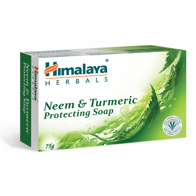 Sapun protector cu Neem si Sofran indian 75g - Himalaya Care