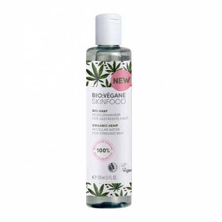 Apa micelara cu ulei de canepa,150ml - Bio:vegane Skinfood