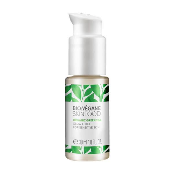 Ser Iluminator Cu Ceai Verde Pentru Ten Sensibil, Iritat, 30ml - Bio:vegane Skinfood