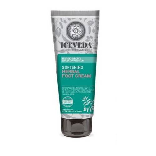 Crema softening pentru picioare cu mesteacan nordic si neem de himalaya, 75ml - iceveda