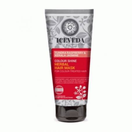 Masca pentru par vopsit cu Zmeura de Tundra si Iasomie din Kerala, 150ml - Iceveda